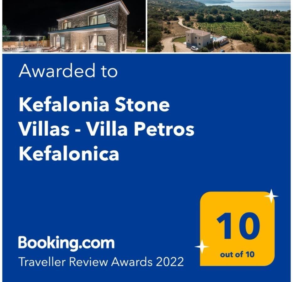 Kefalonia Stone Villas - Villa Petros Kefalonica Muszáta Kültér fotó