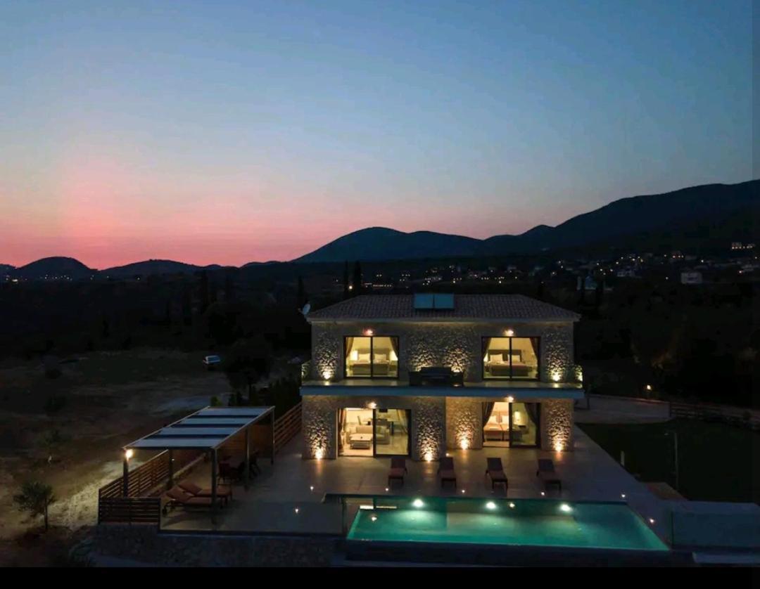 Kefalonia Stone Villas - Villa Petros Kefalonica Muszáta Kültér fotó