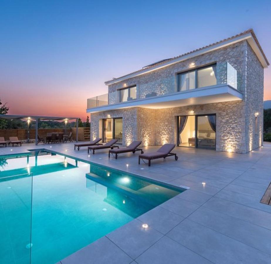 Kefalonia Stone Villas - Villa Petros Kefalonica Muszáta Kültér fotó