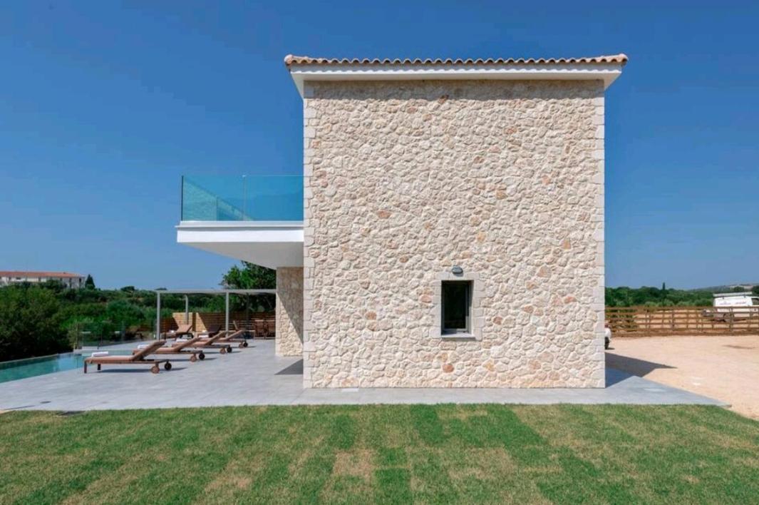 Kefalonia Stone Villas - Villa Petros Kefalonica Muszáta Kültér fotó