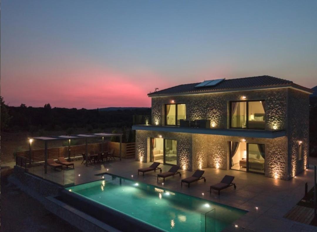 Kefalonia Stone Villas - Villa Petros Kefalonica Muszáta Kültér fotó