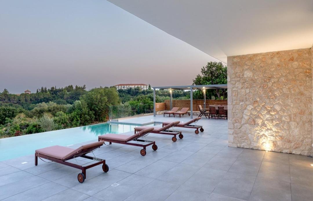 Kefalonia Stone Villas - Villa Petros Kefalonica Muszáta Kültér fotó