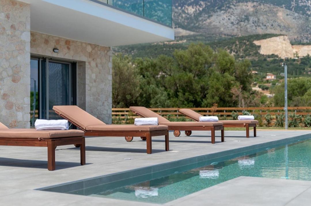 Kefalonia Stone Villas - Villa Petros Kefalonica Muszáta Kültér fotó