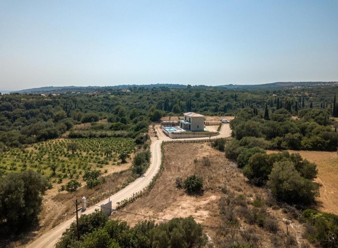 Kefalonia Stone Villas - Villa Petros Kefalonica Muszáta Kültér fotó