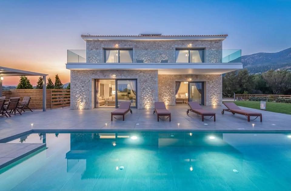 Kefalonia Stone Villas - Villa Petros Kefalonica Muszáta Kültér fotó