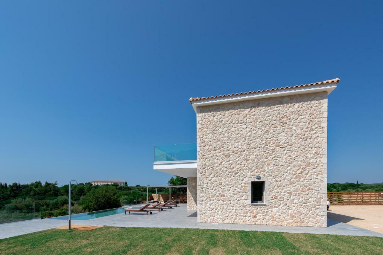 Kefalonia Stone Villas - Villa Petros Kefalonica Muszáta Kültér fotó