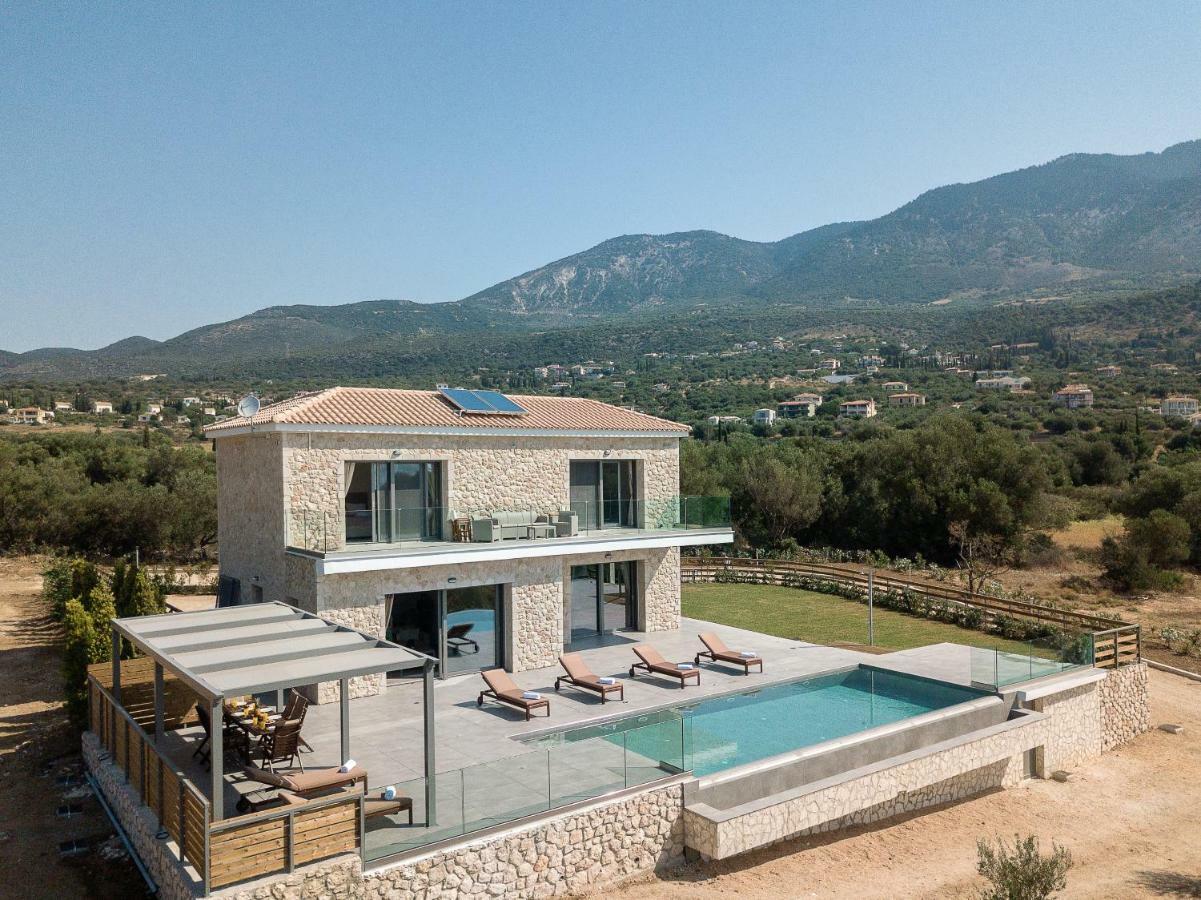 Kefalonia Stone Villas - Villa Petros Kefalonica Muszáta Kültér fotó