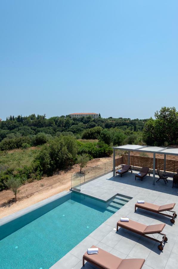 Kefalonia Stone Villas - Villa Petros Kefalonica Muszáta Kültér fotó