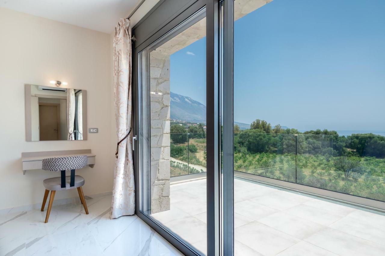 Kefalonia Stone Villas - Villa Petros Kefalonica Muszáta Kültér fotó