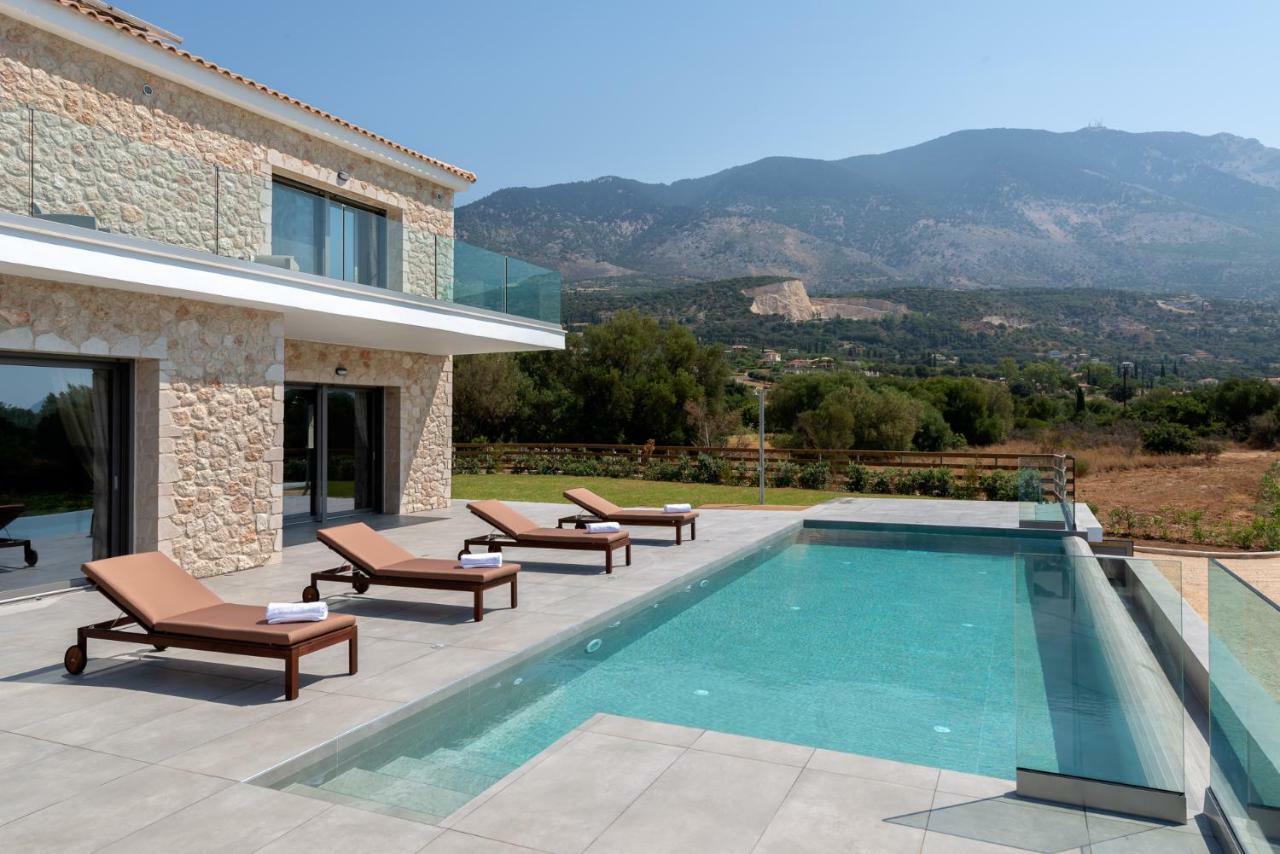 Kefalonia Stone Villas - Villa Petros Kefalonica Muszáta Kültér fotó