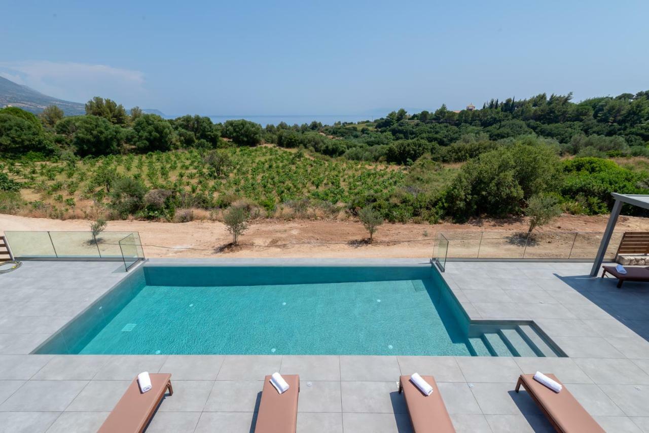 Kefalonia Stone Villas - Villa Petros Kefalonica Muszáta Kültér fotó