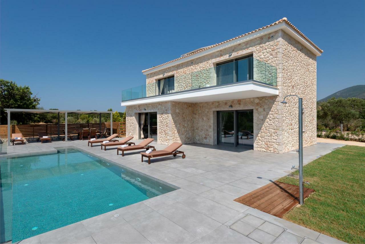 Kefalonia Stone Villas - Villa Petros Kefalonica Muszáta Kültér fotó
