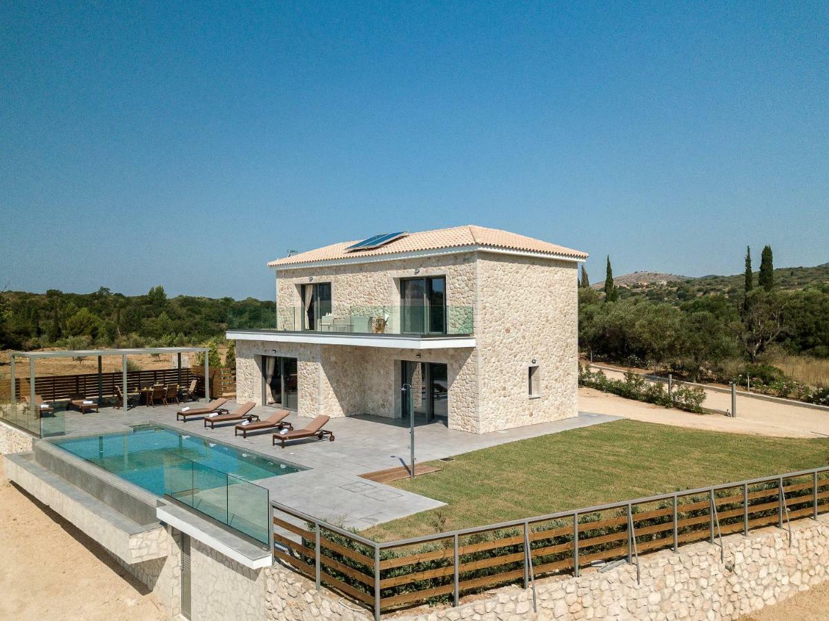 Kefalonia Stone Villas - Villa Petros Kefalonica Muszáta Kültér fotó