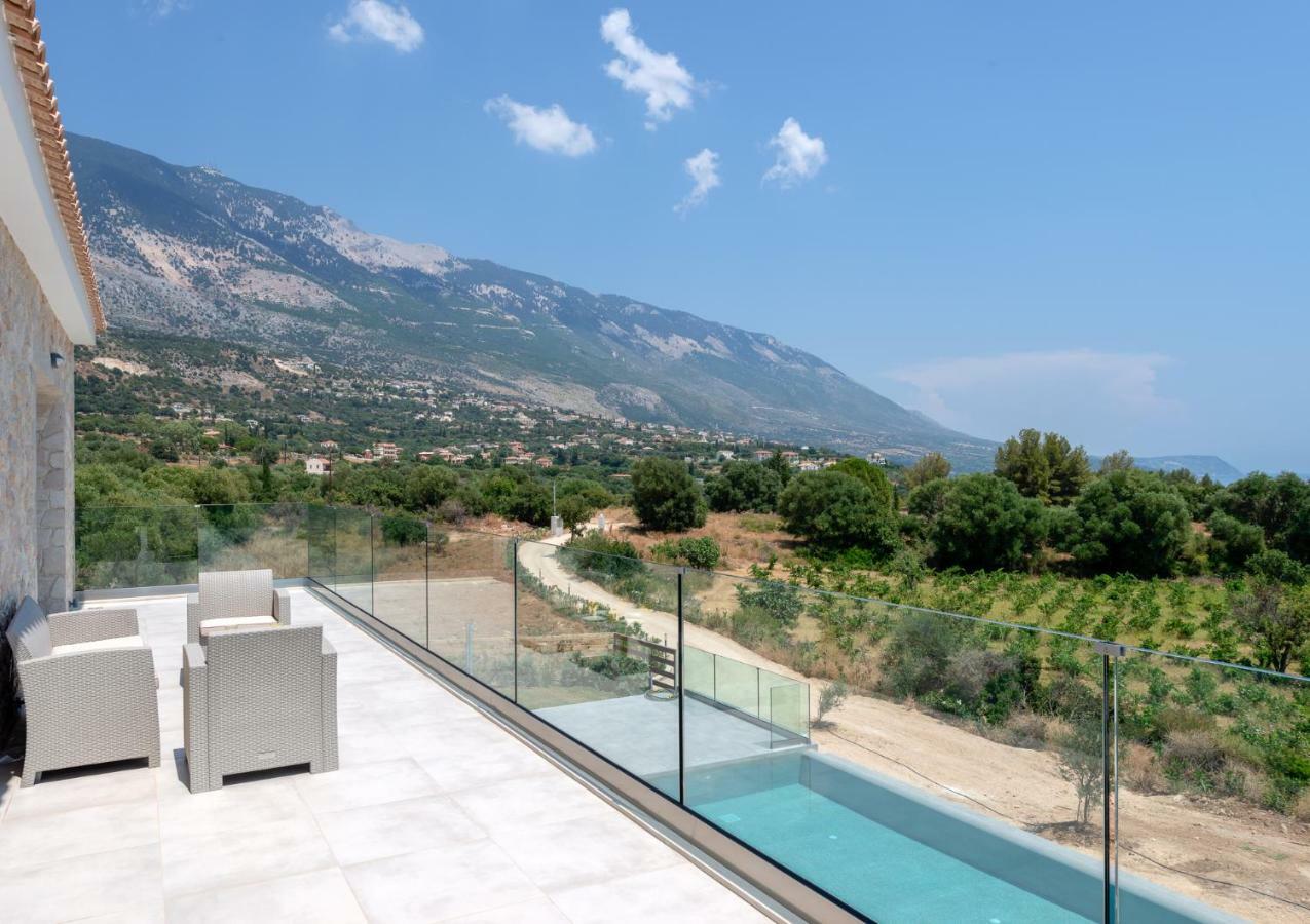 Kefalonia Stone Villas - Villa Petros Kefalonica Muszáta Kültér fotó