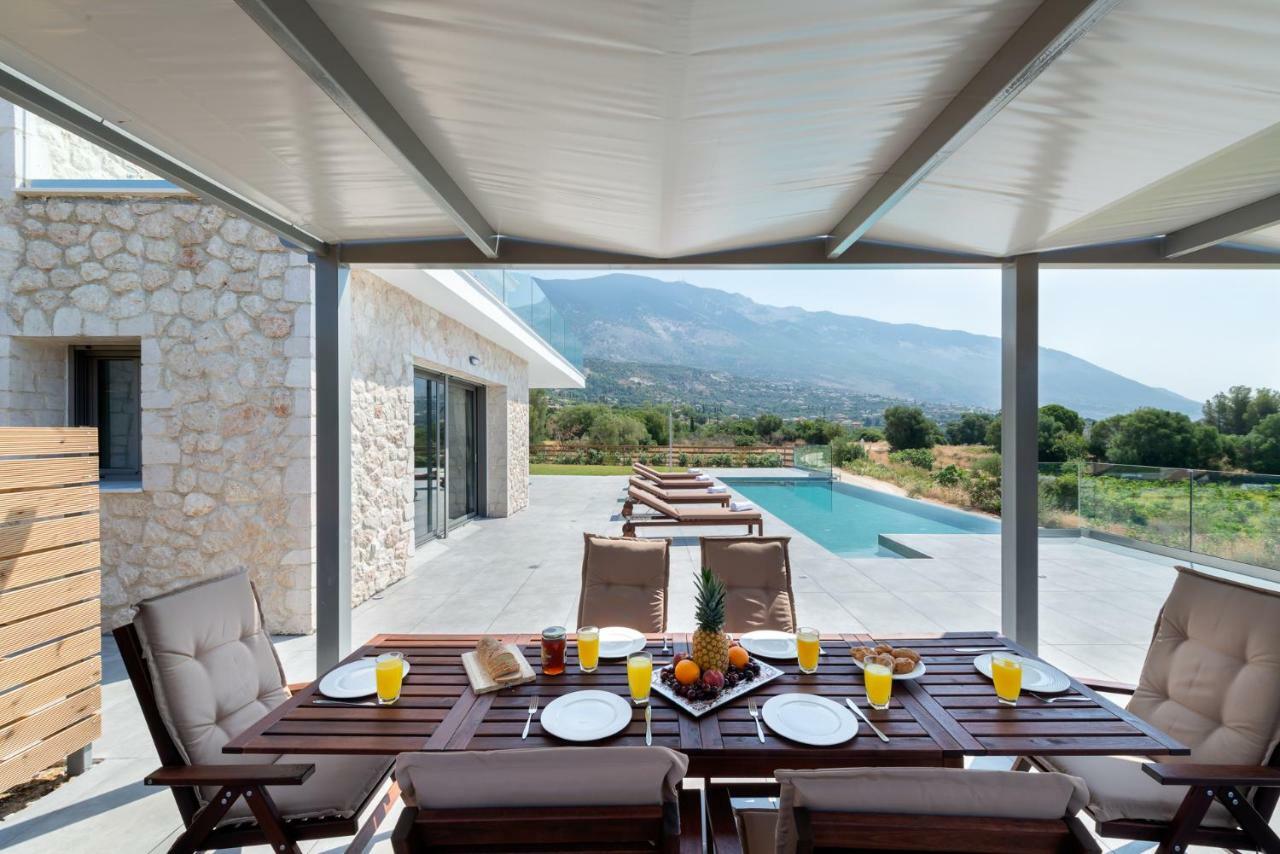 Kefalonia Stone Villas - Villa Petros Kefalonica Muszáta Kültér fotó