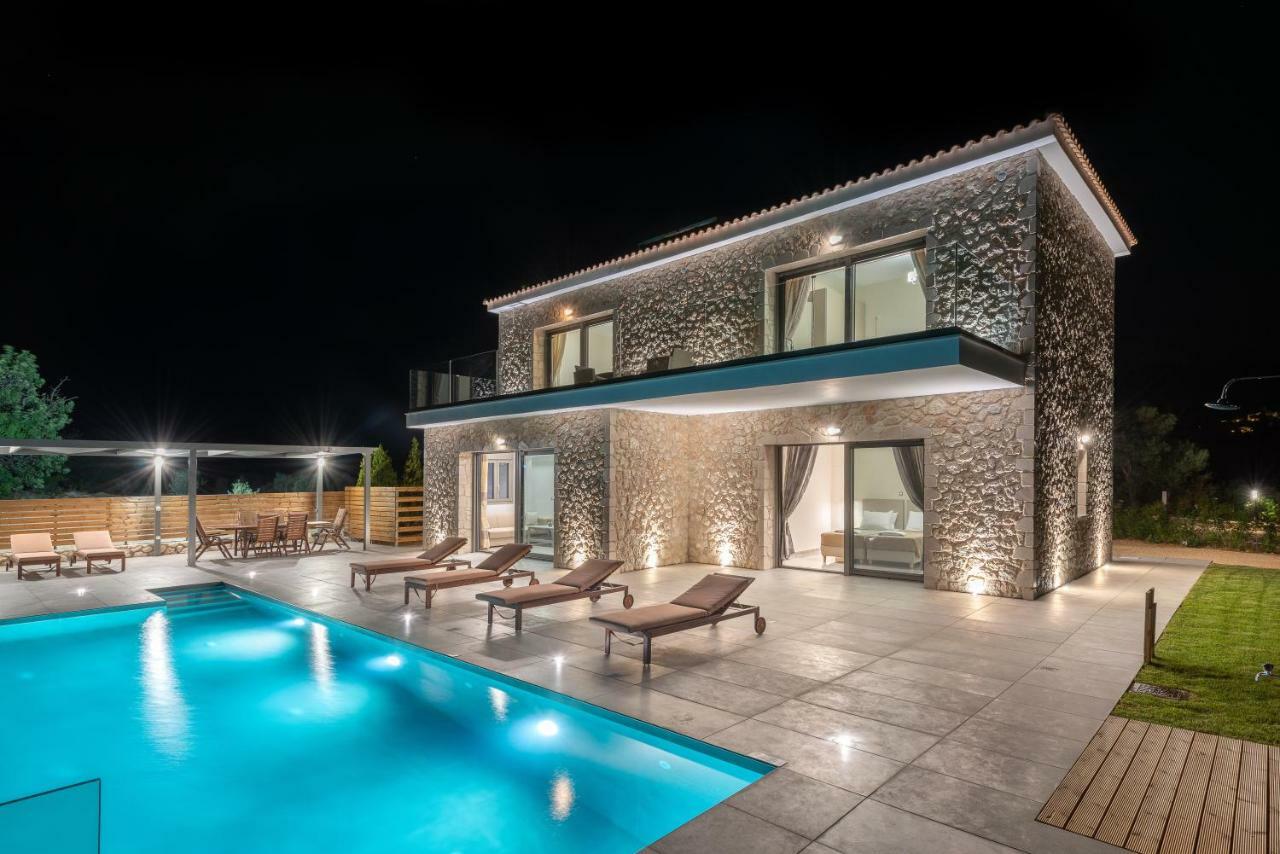 Kefalonia Stone Villas - Villa Petros Kefalonica Muszáta Kültér fotó
