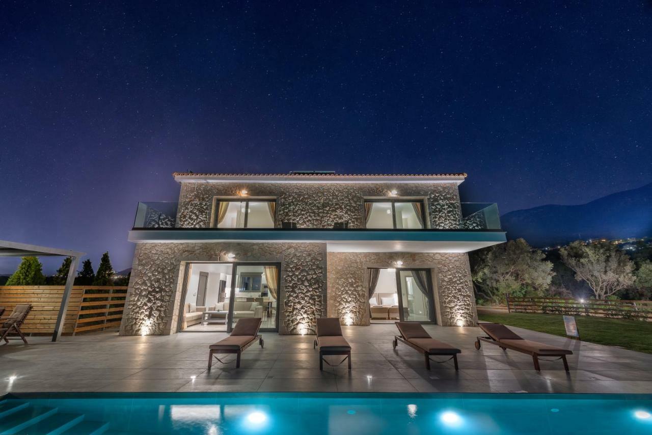 Kefalonia Stone Villas - Villa Petros Kefalonica Muszáta Kültér fotó